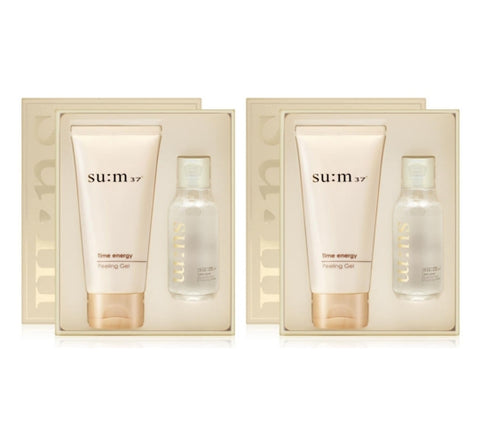 2 x Su:m37 Time Energy Peeling Gel Big Size Nov. 2025 Set (2 Items) from Korea