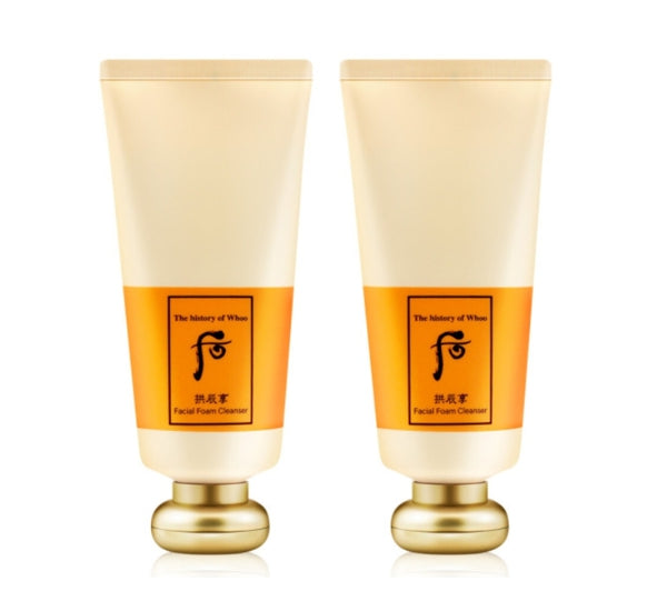 2 x The History of Whoo Gongjinhyang Foam Cleanser 180ml from Korea