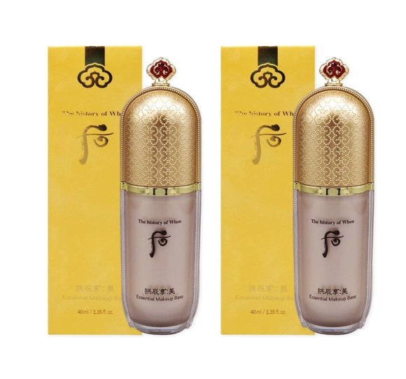 2 x The History of Whoo Gongjinhyang:Mi Essential Makeup Base 40ml aus Korea