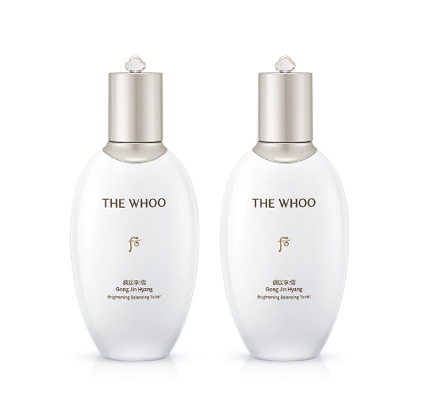 2 x The History of Whoo Gongjinhyang:Seol Brightening Balancing Toner 150ml from Korea
