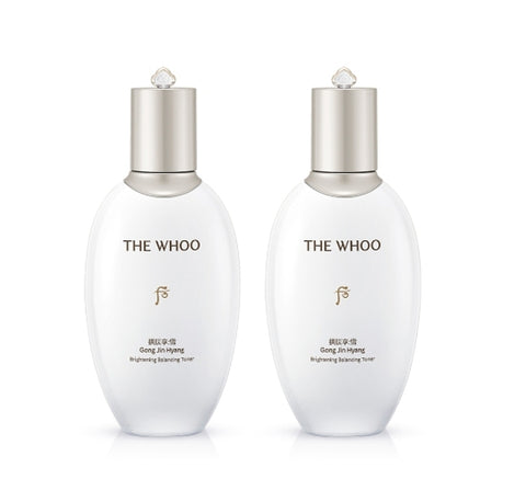 2 x The History of Whoo Gongjinhyang:Seol Brightening Balancing Toner 150ml from Korea
