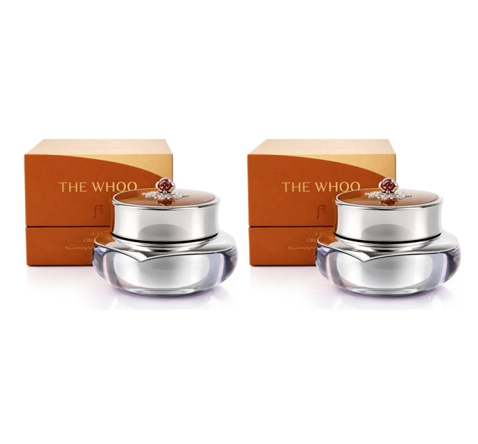 2 x The History of Whoo New Cheongidan Hwahyun Rejuvenating Pro-Radiance Cream 60ml Aug. 2026 from Korea