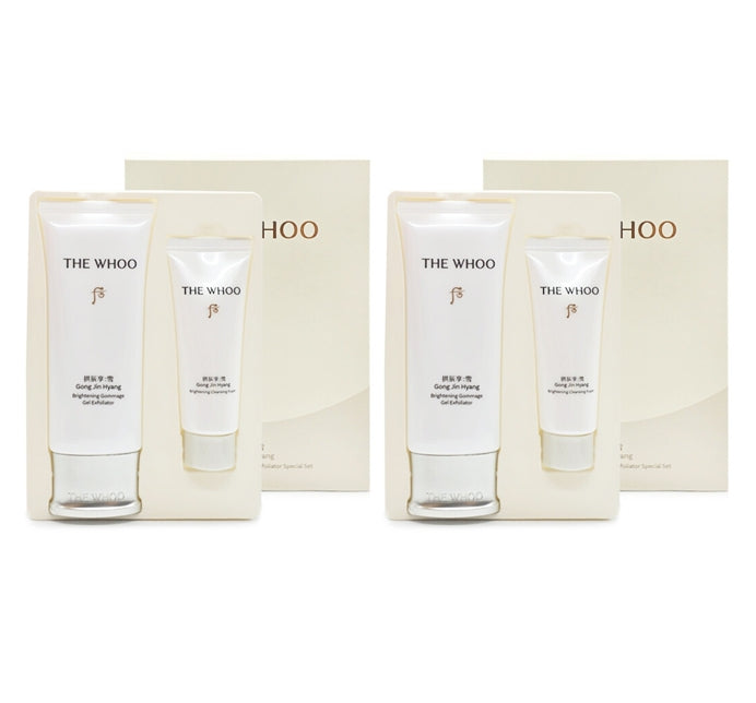 2 x The History of Whoo New Gongjinhyang:Seol Brightening Cleansing Foam Aug. 2026 Set (2 Items) May 2026 from Korea