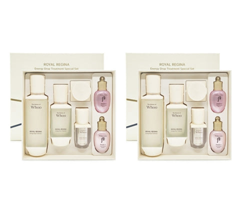 2 x The History of Whoo Royal Regina Energy Drop Treatmen Nov. 2025 Set(6 Items) from Korea