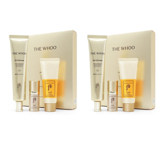 2 x The History of Whoo UV Ultimate Anti-Wrinkle Sun Big Size Aug. 2026 Set (3 Items) from Korea