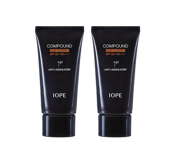 2 x [MEN] IOPE Men Compound Sun Screen 50ml SPF50+ PA++++ from Korea by IOPE