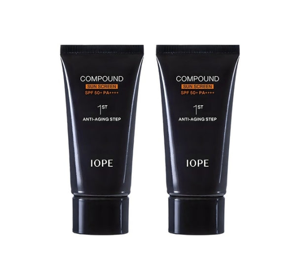2 x [MEN] IOPE Men Compound Sun Screen 50ml SPF50+ PA++++ from Korea by IOPE