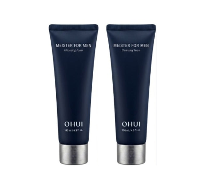 2 x [MEN] O HUI Meister for Men Cleansing Foam 130ml from Korea
