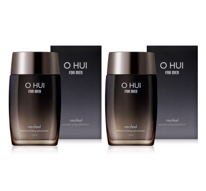 2 x [MEN] O HUI Neofeel Moisturizing Emulsion 135ml from Korea