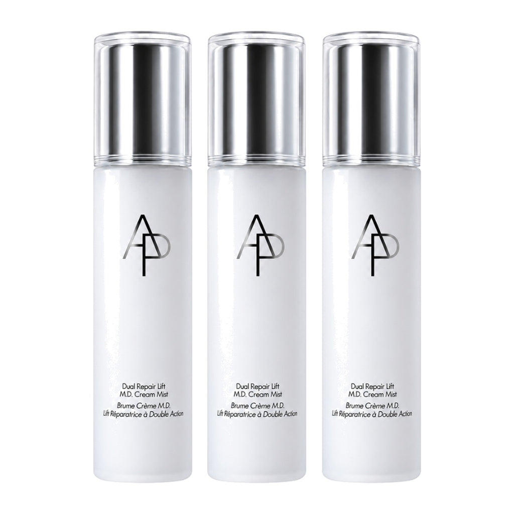 AP BEAUTY M.D. Dual Repair Lift Cream Mist 80ml spray bottle – 3 pack