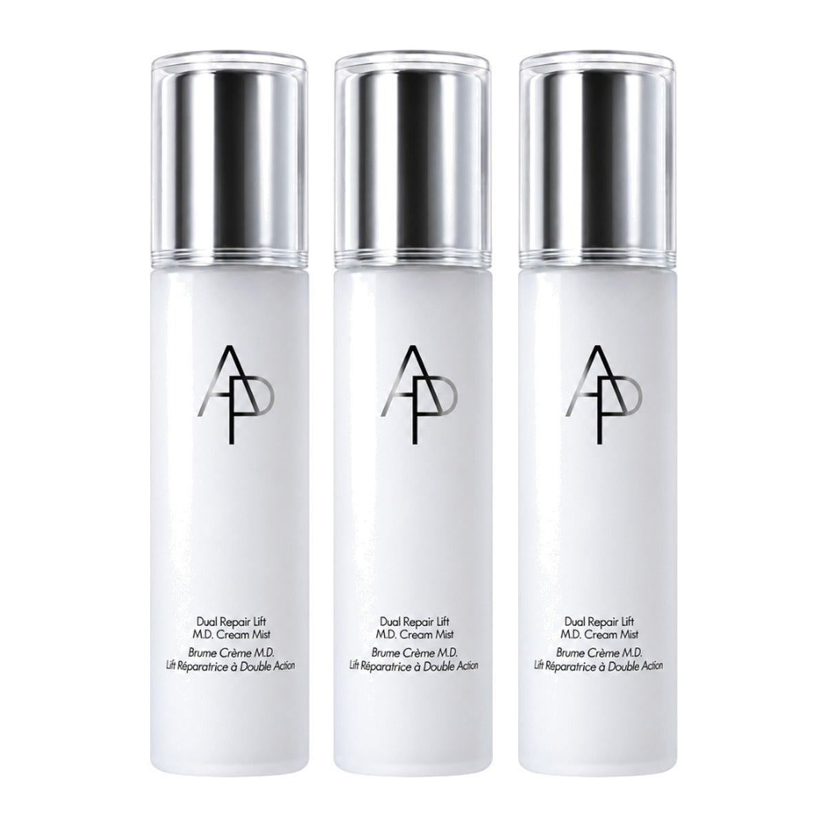 AP BEAUTY M.D. Dual Repair Lift Cream Mist 80ml spray bottle – 3 pack