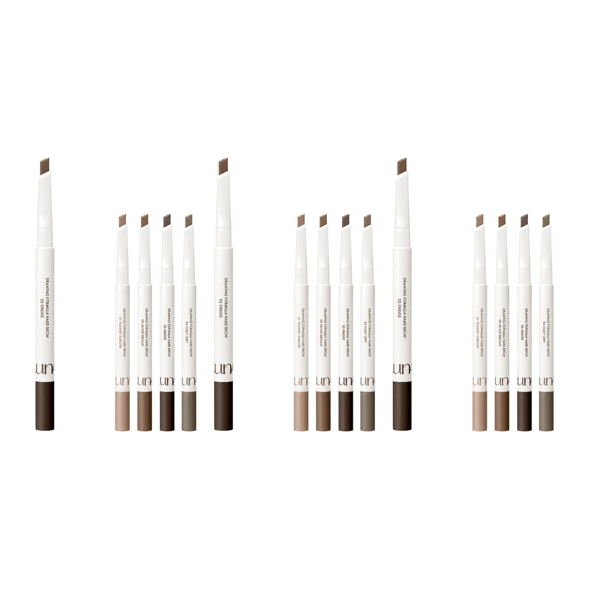 LUNA Drawing Formula Hard Brow 0.3g pencil – 3 pack