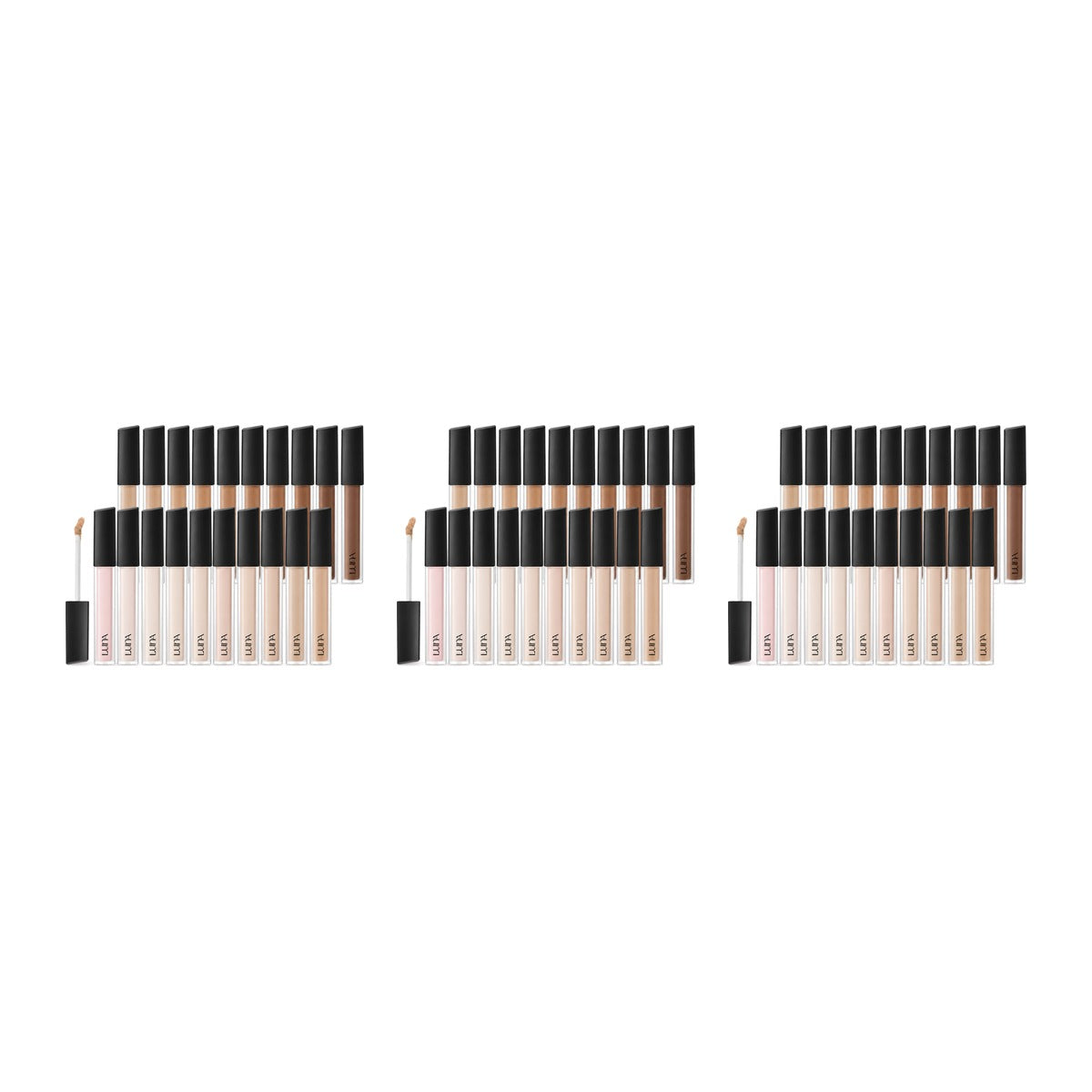 LUNA Long Lasting Tip Concealer Cover-Fit EX 7.5g tube – 3 pack