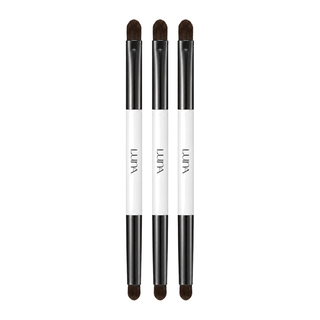 LUNA Melting Lip Blending Brush dual-ended – 3 pack