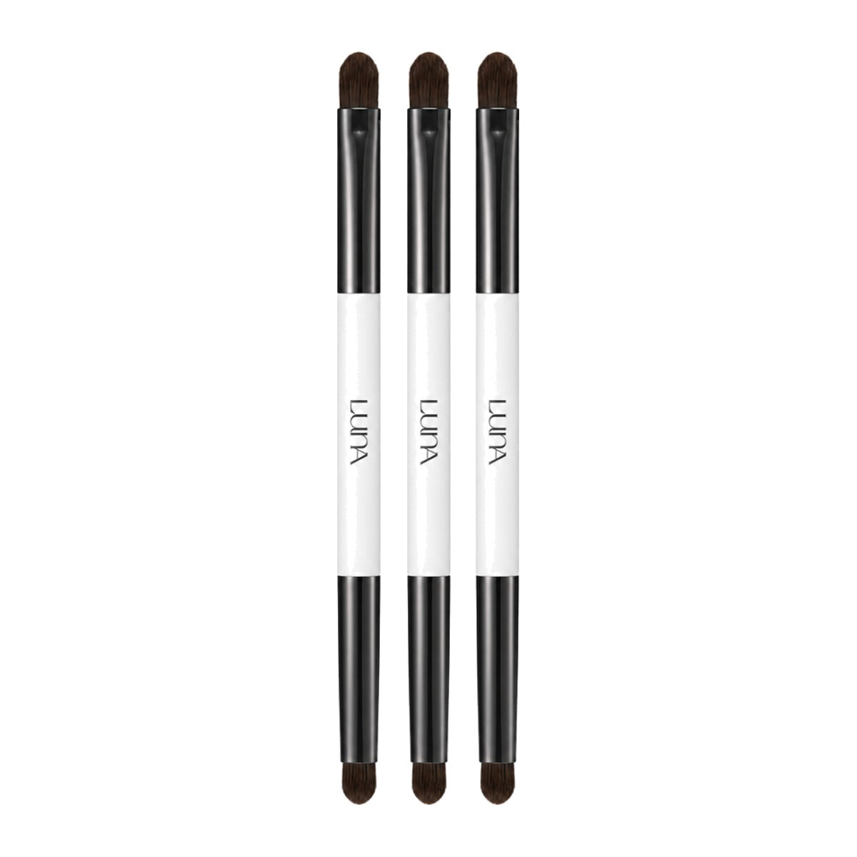 LUNA Melting Lip Blending Brush dual-ended – 3 pack