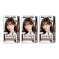 Mise-en-scene New Hello Bubble 9MB Milk Brown 100g foam hair dye – 3 pack