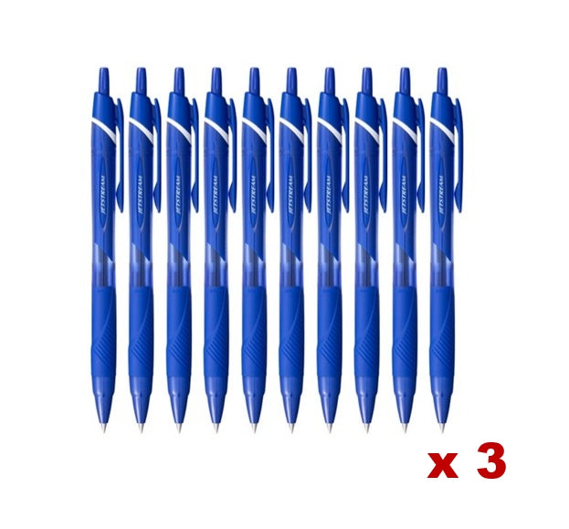 30 x Jetstream Ballpoint Pen 0.5mm SXN-150 Blue - Smooth Writing & Reliable Ink Flow