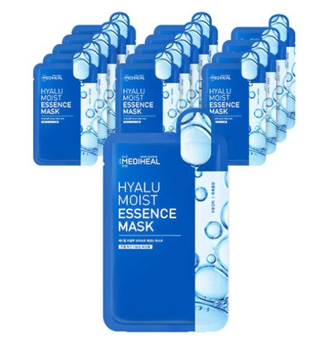 30 x MEDIHEAL Hyalu Moist Essence Mask 20ml by MEDIHEAL