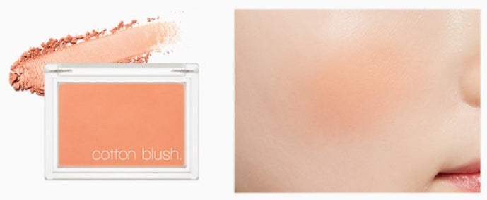MISSHA Cotton Blush 4g, 6 Colours from Korea by MISSHA