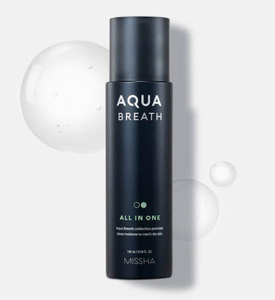 2 x [MEN] MISSHA For Men Aqua Breath All in One 195ml from Korea