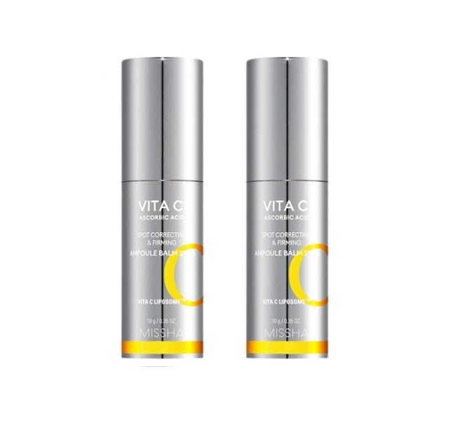 2 x MISSHA Vita C Plus Ascorbic Acid Spot Correcting Ampoule Balm Stick 10g from Korea by MISSHA