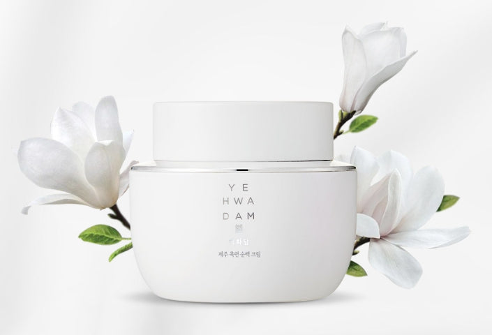 THE FACE SHOP Yehwadam Jeju Magnolia Pure Brightening Cream 50ml from Korea by THE FACE SHOP Yehwadam
