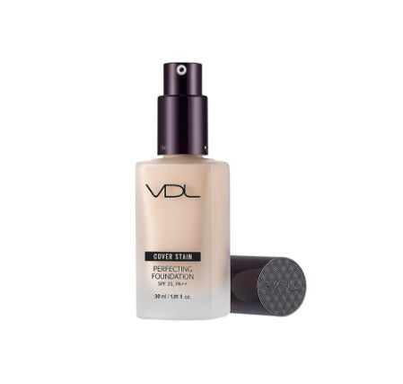 VDL Coverstain Perfecting Foundation 30ml, 8 Colours, SPF35 PA++ from Korea