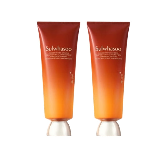 2 x Sulwhasoo Concentrated Ginseng Rejuvenating Cleansing Foam 150g