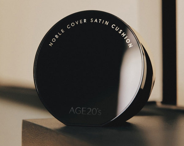 AGE 20's Noble Cover Satin Cushion Pack (Main+Refill), 2 Colours, SPF40 / PA+++ from Korea_MU