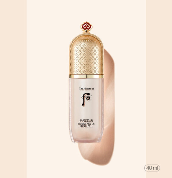 2 x The History of Whoo Gongjinhyang:Mi Essential CC Cream SPF30 PA++ 40ml from Korea by The History of Whoo