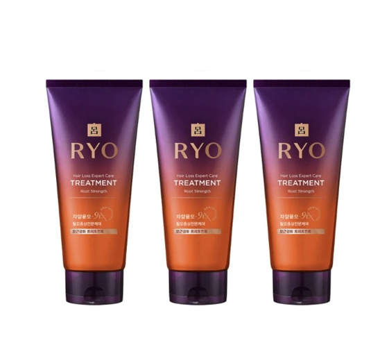 3 x Ryo Jayangyunmo 9EX Hair Loss Expert Care Treatment Root Strength 330ml from Korea by Ryo