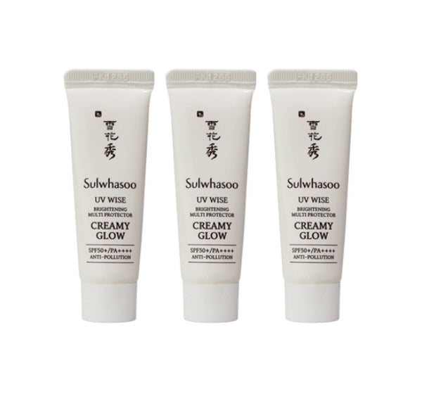 [Trial Kit] 3 x Sulwhasoo UV Wise Brightening Multi Protector 10ml #1 or #2  Kit (3 Options) from Korea