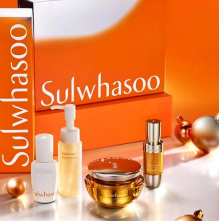 [Holiday Edition] Sulwhasoo Concentrated Ginseng Renewing Cream EX Set (4 Items) + Samples(6 Items) from Korea
