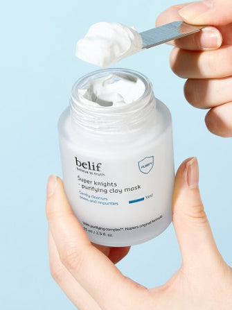 belif Super Knights Purifying Clay Mask 75ml from Korea by belif