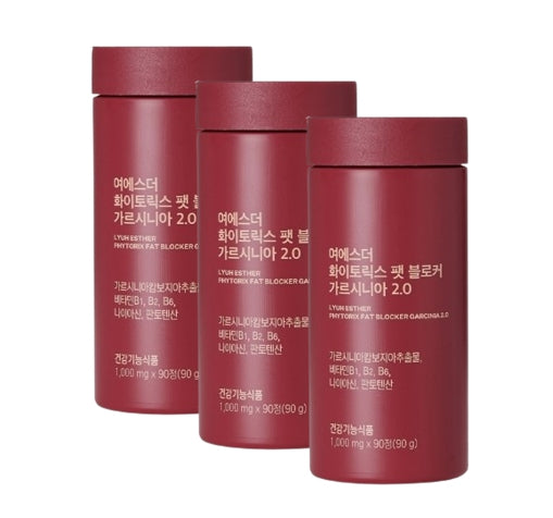 3 x ESTHER FORMULA Phytorix Fat Blocker Garcinia 2.0, 90 Tablets from Korea