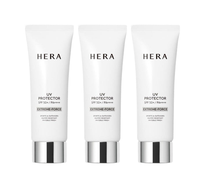2 x HERA UV Protector Extreme-Force Leports 70ml SPF 50+ / PA++++ מקוריאה + דוגמאות (2 פריטים)
