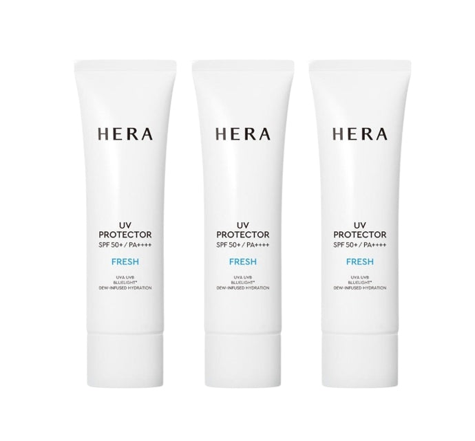 HERA UV Protector Tone Up 50 מ"ל מקוריאה + דוגמה (2 פריטים)