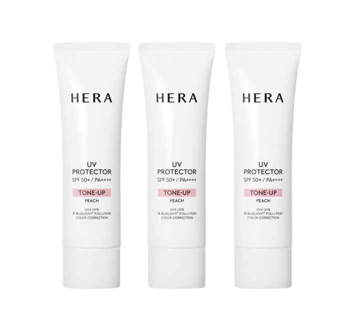 HERA UV Protector Tone Up 50 מ"ל מקוריאה + דוגמה (2 פריטים)