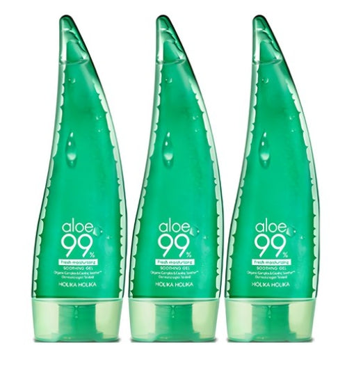 3 x Holika Holika Aloe 99% Soothing Gel 250ml by Holika Holika