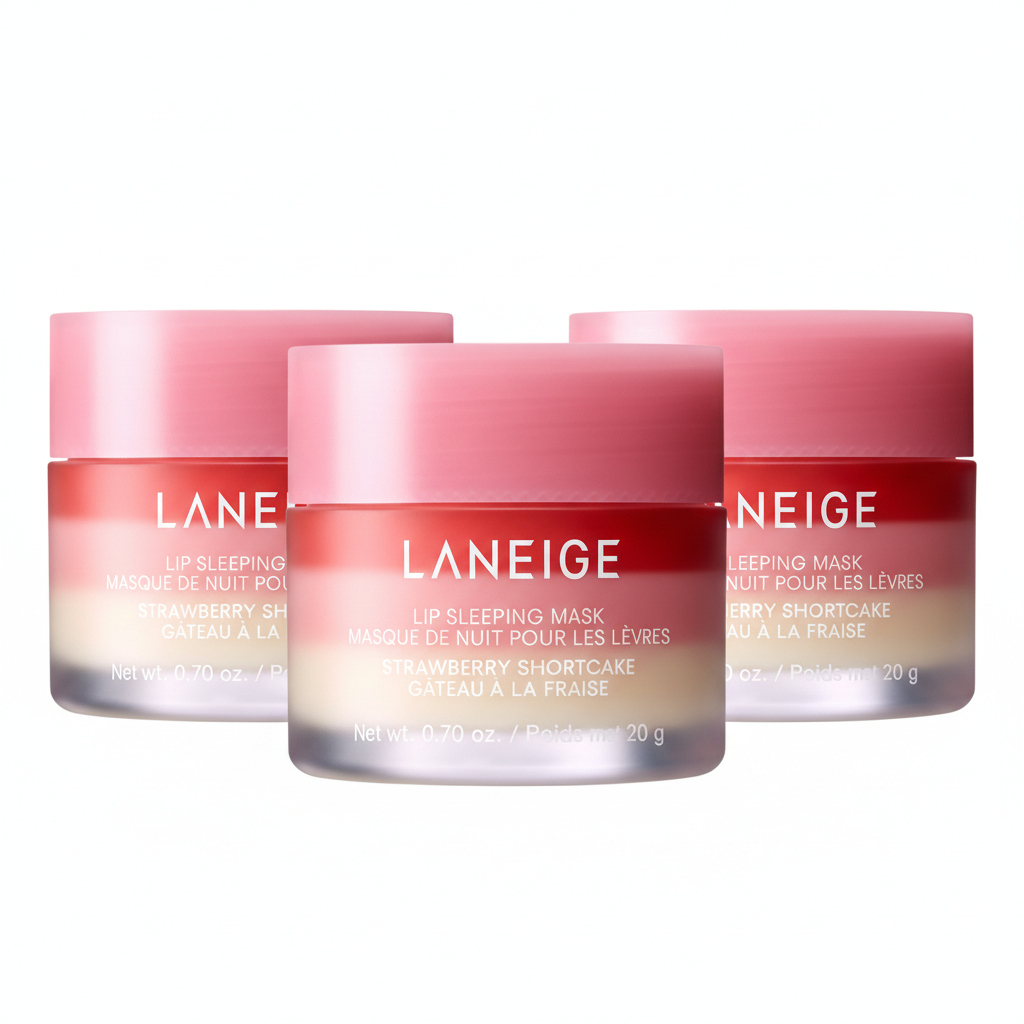 3 x LANEIGE Lip Sleeping Mask Strawberry Shortcake 20g from Korea