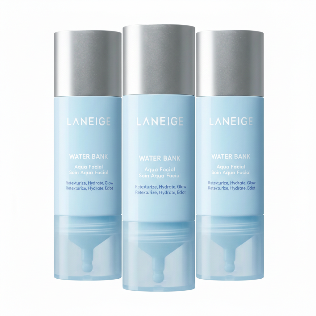 3 x LANEIGE Water Bank Aqua Facial Serum 30ml from Korea