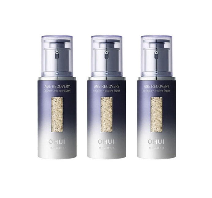 3 x O HUI Age Recovery Collagen Ampoule Expert 50ml from Korea
