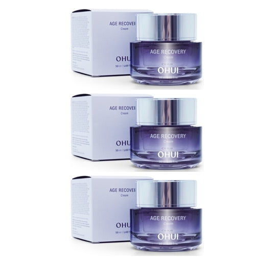 3 x O HUI Age Recovery Cream 50ml from Korea