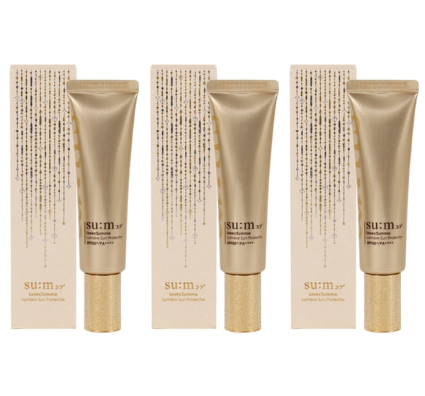 3 x Su:m37 LosecSumma Lumiere Sun Protector SPE50+ PA++++ 50ml from Korea