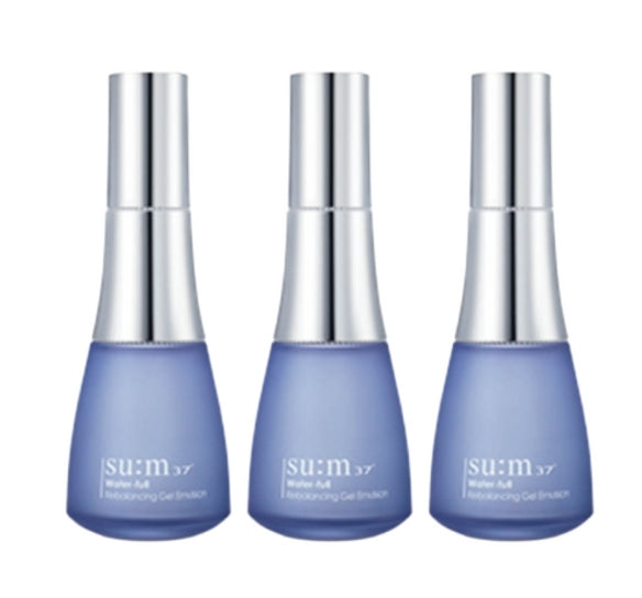 3 x Su:m37 Water-full Rebalancing Emulsion 120ml from Korea