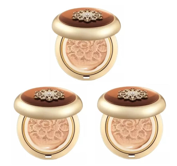 3 x The History of Whoo Cheongidan Hwahyun Radiant Essence Cushion (2 Colours) 15g x 2ea from Korea