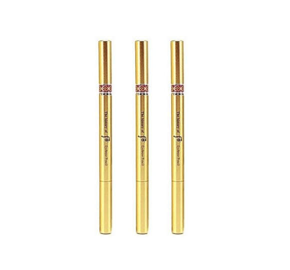 3 x The History of Whoo Gongjinhyang:Mi Eye Brow Brown/Grey 1g (Main+Refill) from Korea