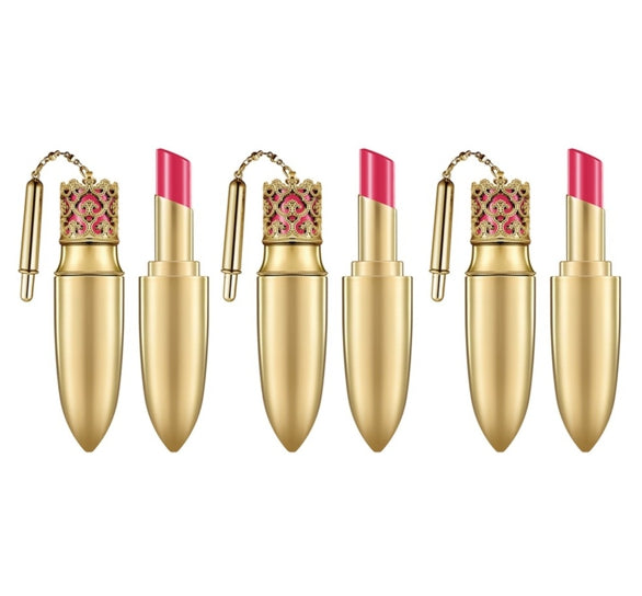 3 x The History of Whoo Gongjinhyang:Mi Luxury Lip Rouge 7 Colours from Korea