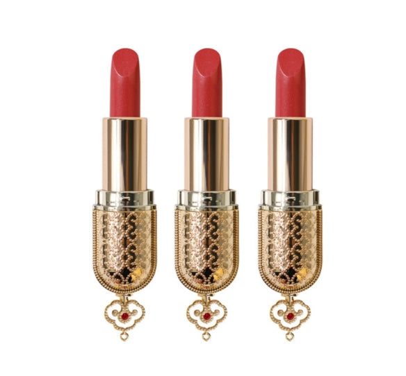 3 x The History of Whoo Gongjinhyang:Mi Luxury Lipstick 6 Colours from Korea