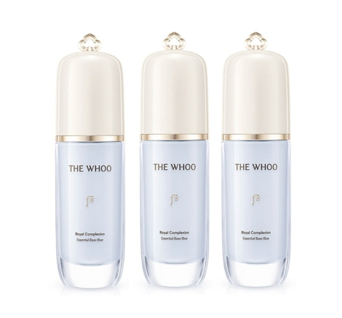 3 x The History of Whoo Gongjinhyang:Mi Royal Complexion Essential Base Blue 30ml from Korea